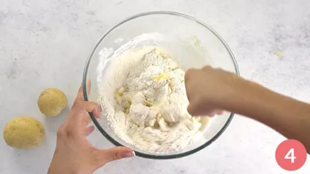 Bombe di patate - Passaggio 4