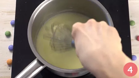 Bounty al cioccolato bianco - Passo 4