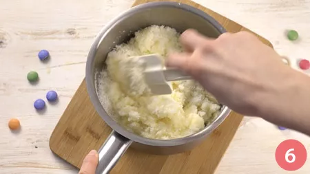 Bounty al cioccolato bianco - Passo 6