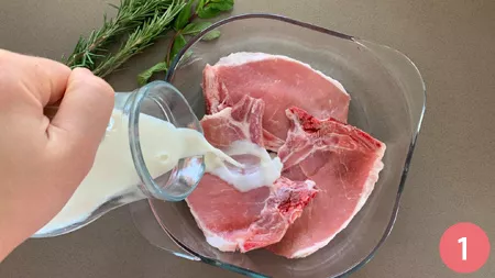 Braciole di maiale al latte - p1
