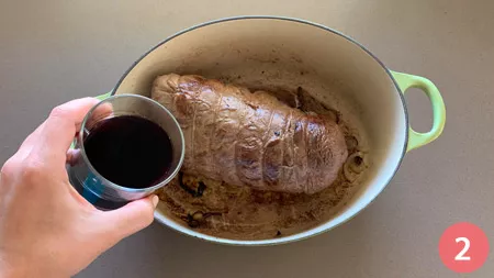 Brasato alla zucca - 2