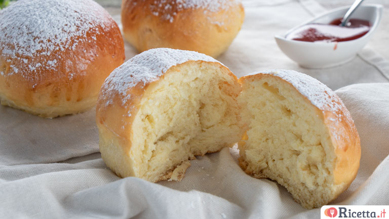 Brioches allo yogurt