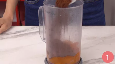 Budino di cachi - P1