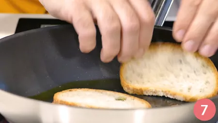 Budino caldo ai funghi secchi - Passaggio 7