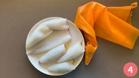 Calamari ripieni al sugo - P4