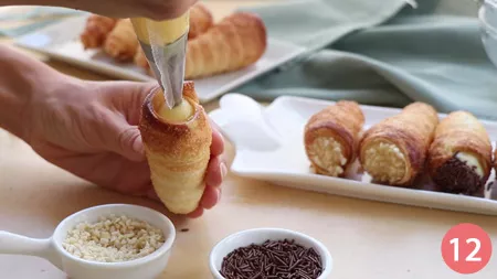 Cannoncini alla crema - Passaggio 12