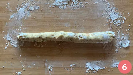 Cantucci fichi secchi e cioccolato - Passaggio 6