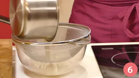 Cappuccino di broccoli e coriandolo - Passaggio 6