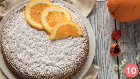 Torta caprese all'arancia - Passo 10