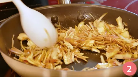Carbonara ai carciofi - Passaggio 2