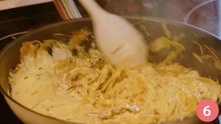 Carbonara ai carciofi - Passaggio 6