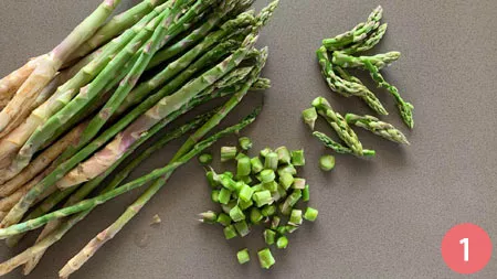 Carbonara di asparagi - p1