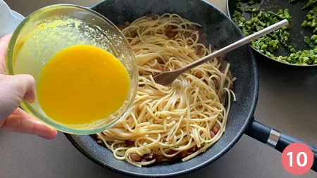 Carbonara di asparagi - p10