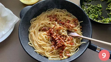 Carbonara di asparagi - p9