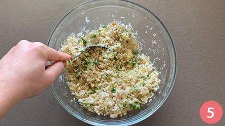 Carciofi ripieni vegetariani - p5