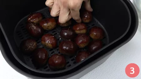 Castagne in friggitrice ad aria - P3