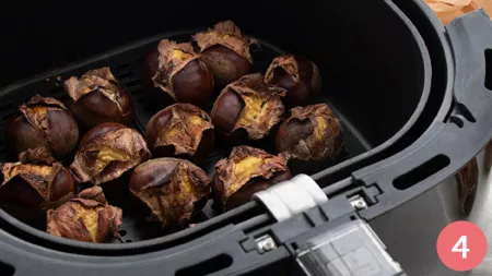 Castagne in friggitrice ad aria - P4