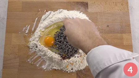 Castagnole al cioccolato - Passaggio 4