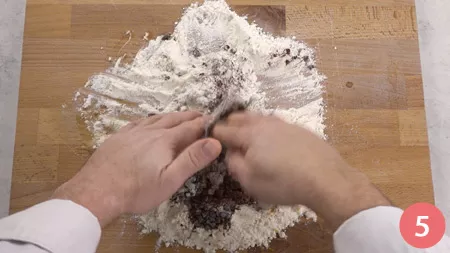 Castagnole al cioccolato - Passaggio 5