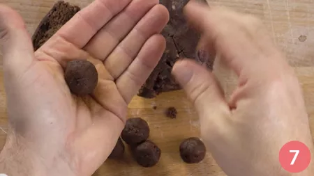 Castagnole al cioccolato - Passaggio 7