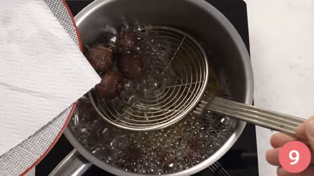 Castagnole al cioccolato - Passaggio 9