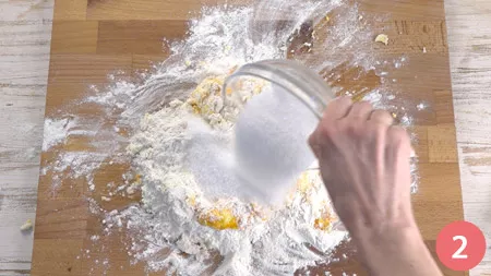 Castagnole al forno - Passaggio 2