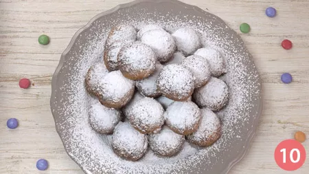 Castagnole di ricotta - Passo 10