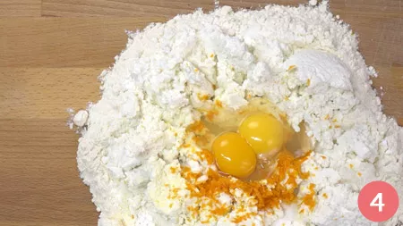 Castagnole di ricotta - Passo 4