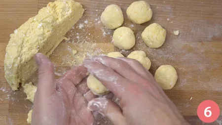 Castagnole di ricotta - Passo 6
