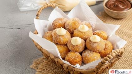 Castagnole ripiene Bimby