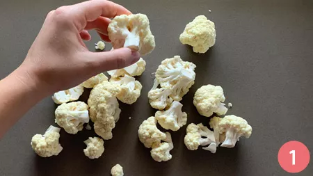 Cavolfiore in pastella di ceci - p1