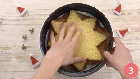 Charlotte di pandoro - Passo 3