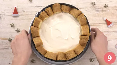 Charlotte di pandoro - Passo 9