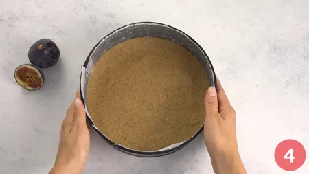 Cheesecake ai fichi - Passaggio 4