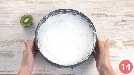 Cheesecake ai kiwi - Passaggio 14