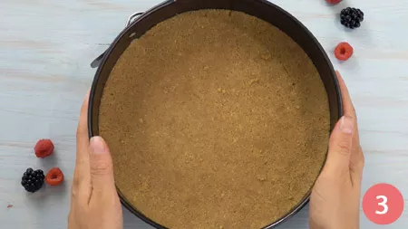 Cheesecake ai lamponi - Passaggio 3