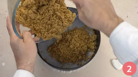 Cheesecake al caramello - Passaggio 2