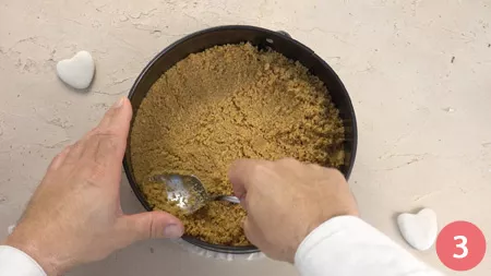 Cheesecake al caramello - Passaggio 3