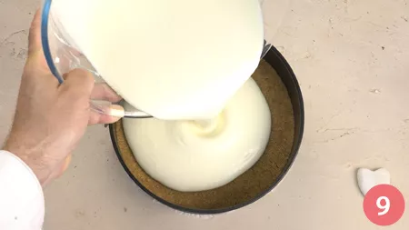 Cheesecake al caramello - Passaggio 9
