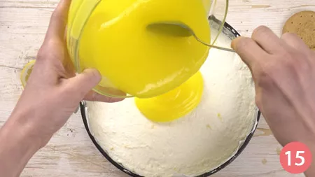 Cheesecake al limone senza cottura - Passo 15
