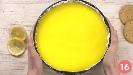 Cheesecake al limone senza cottura - Passo 16