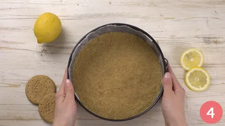 Cheesecake al limone senza cottura - Passo 4