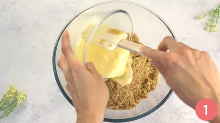 Cheesecake al melone - Passaggio 1