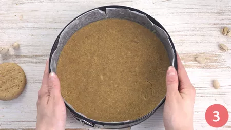 Cheesecake al pistacchio - Passaggio 3