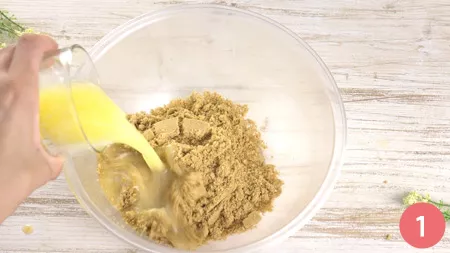 Cheesecake alla Nutella - Passaggio 1