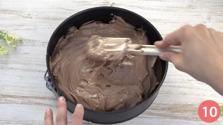 Cheesecake alla Nutella - Passaggio 10