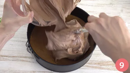 Cheesecake alla Nutella - Passaggio 9
