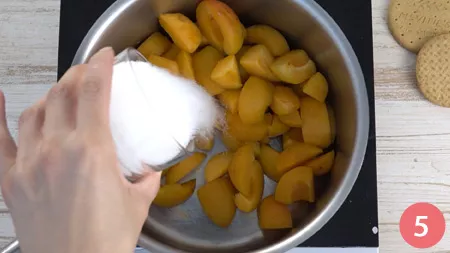 Cheesecake alle albicocche - Passaggio 5