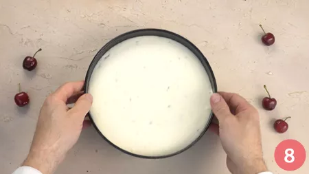 Cheesecake alle ciliegie - Passaggio 8