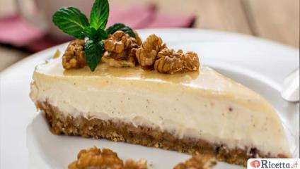 Cheesecake alle noci